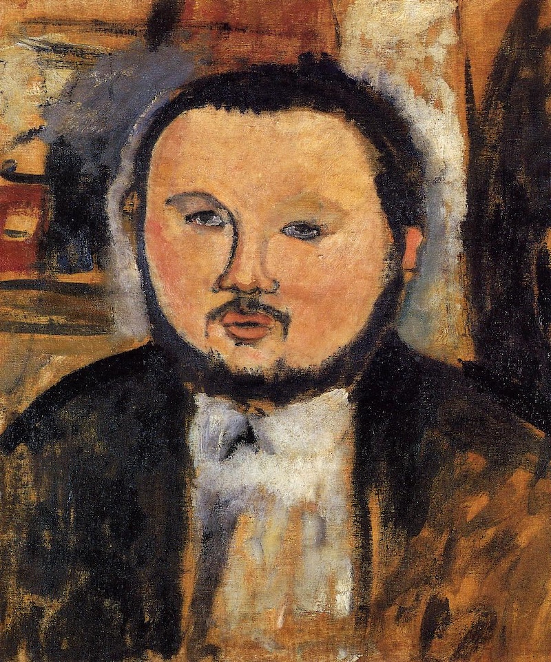 Portrait of Diego Rivera, 1914 by Amedeo Modigliani